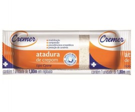 ATADURA CREPOM 13 FIOS - 10CM X 4,5 METROS (1,8M) - 12 UNID